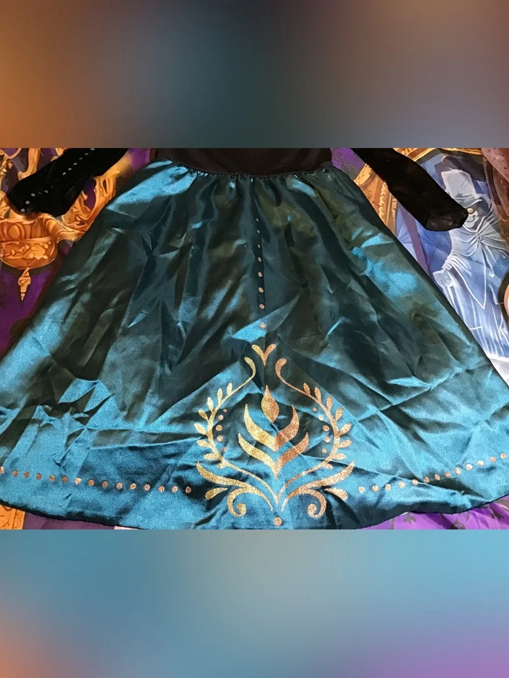 Disney parks frozen Anna girls costume dress up size 4